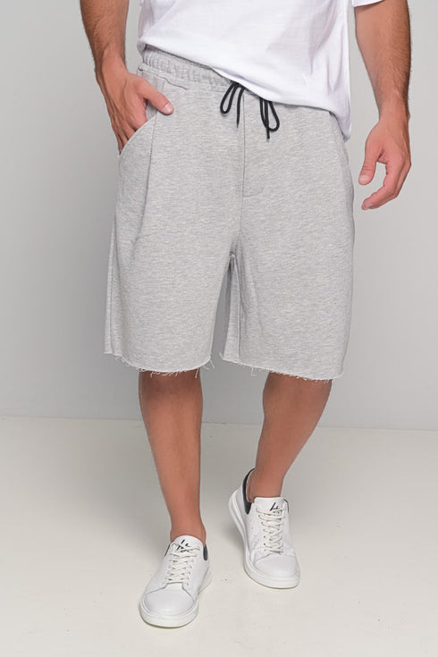 Oversized Shorts - Grey